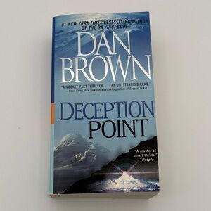 4 books for $16 - Deception Point by Dan Brown